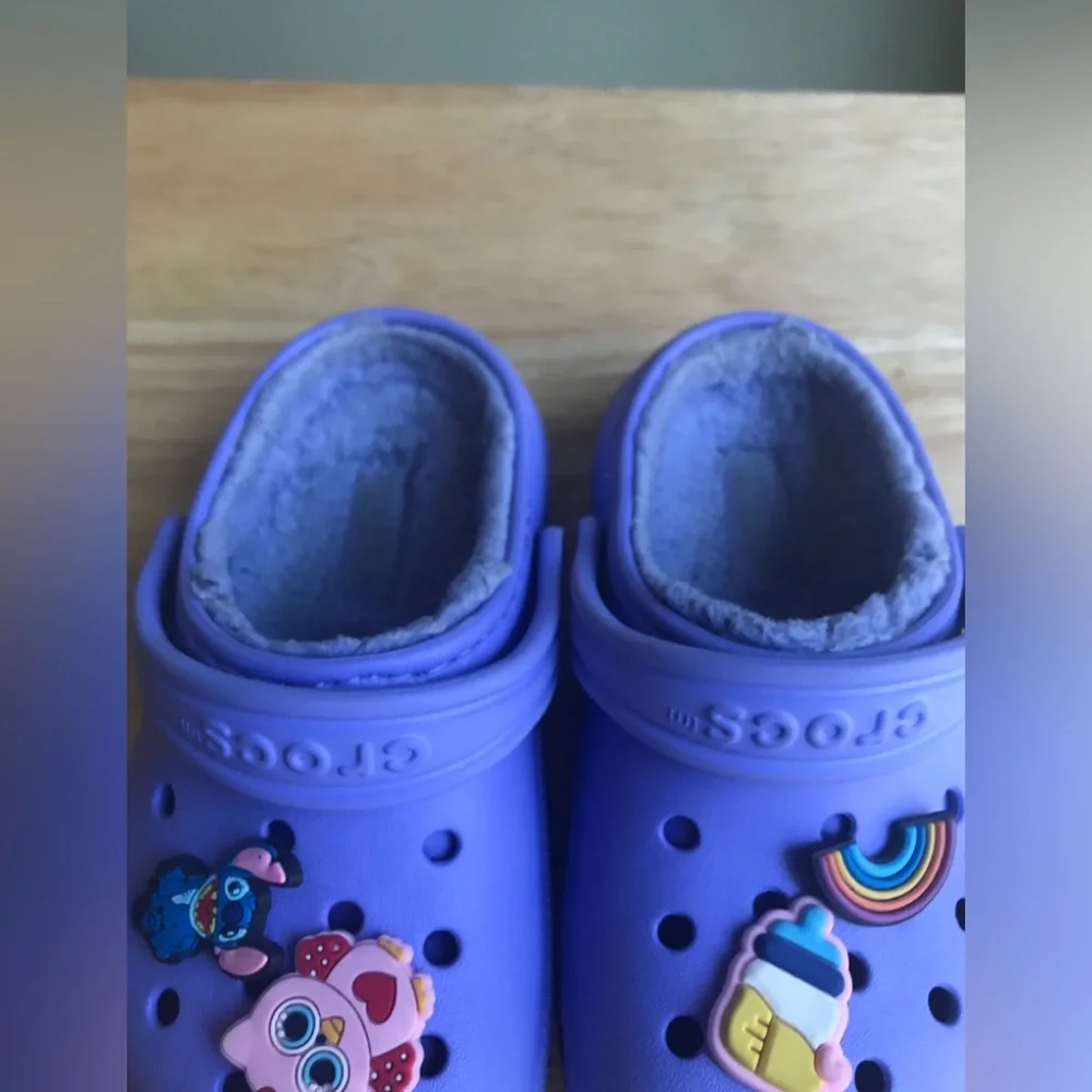 Crocs Kids Classic Lined Clog Size: C8